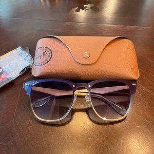 Women’s Ray-Ban sunglasses, brand new, original case and packaging.